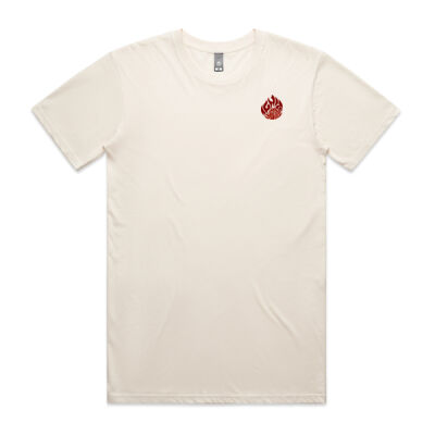 Mens Ignite Tee - Ecru  Thumbnail