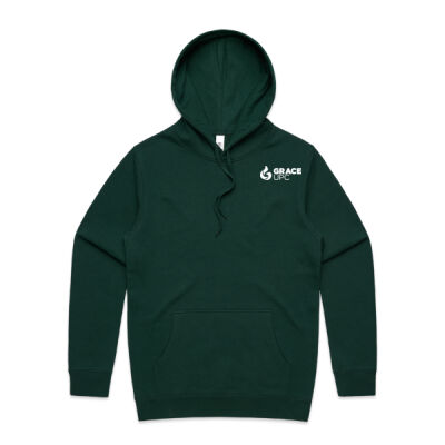 Men's Green Hoodie - GraceUPC Thumbnail