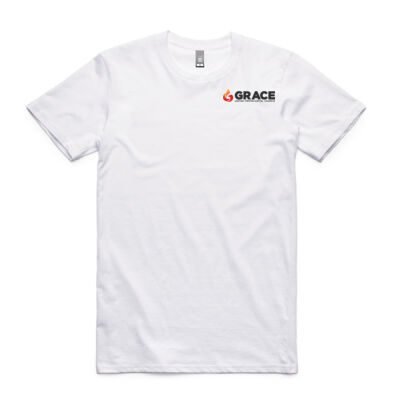 Men's White Tee - GraceUPC Thumbnail