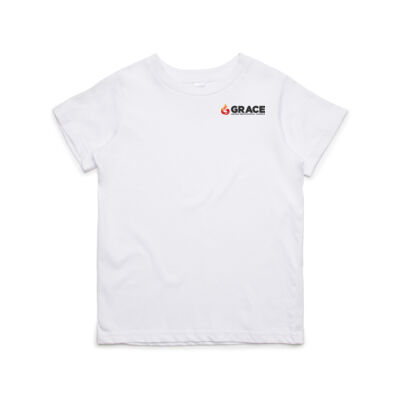 Kids White Tee - GraceUPC Thumbnail