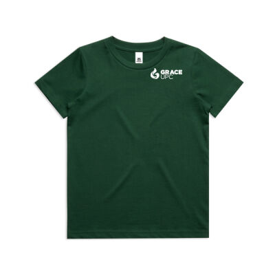 Kids Green Tee - GraceUPC Thumbnail
