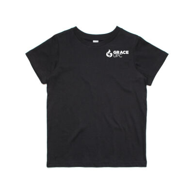 Kids Black Tee - GraceUPC Thumbnail